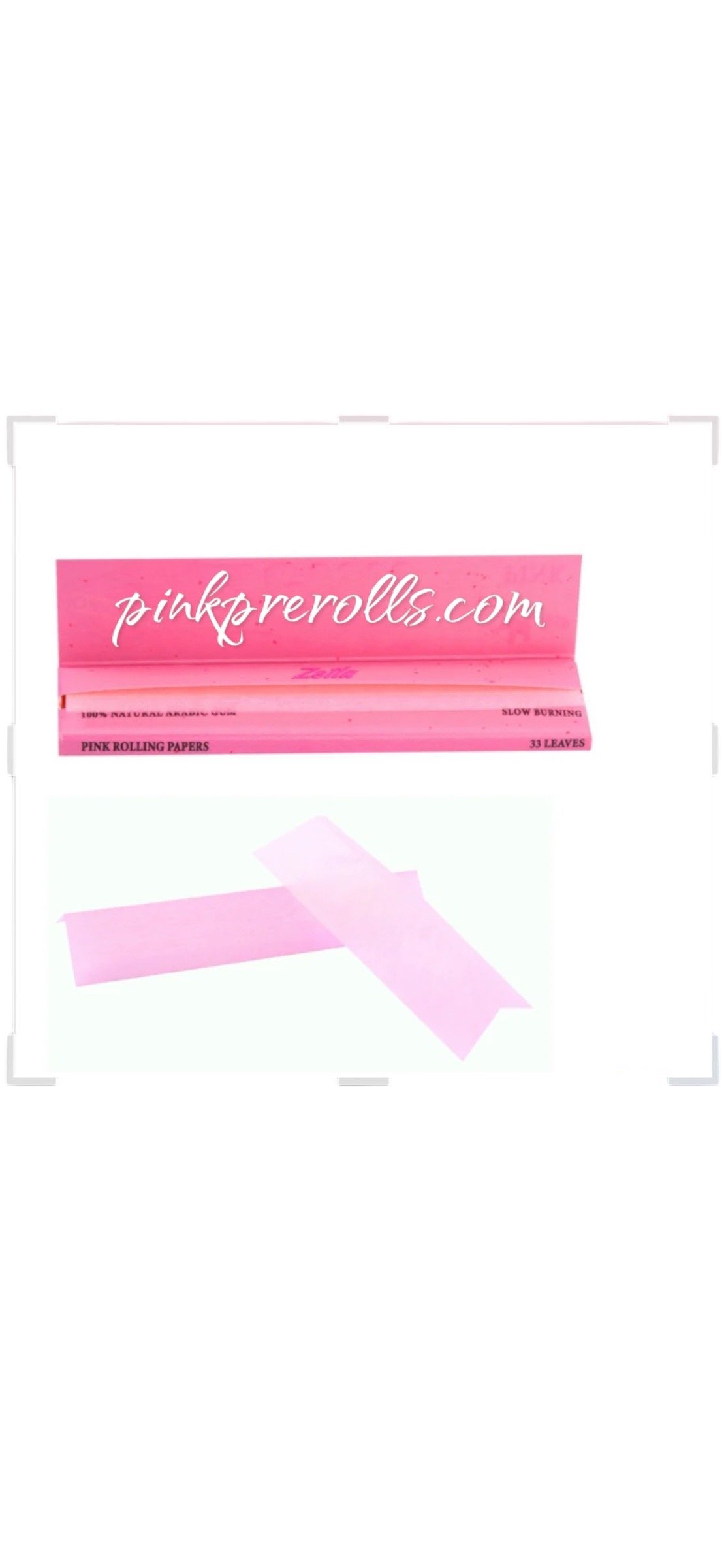 Premium Pink Rolling Papers